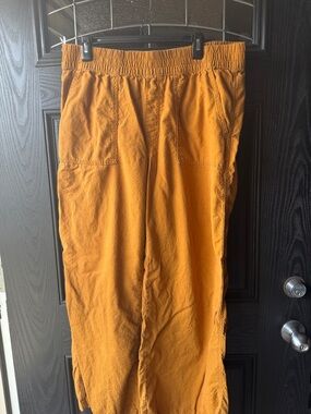 St. John's Bay Ochre Elastic Waist Casual Pants